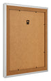 Cadre Photo 25x25cm Blanc Patine MDF Lazio Arriere Oblique | Yourdecoration.fr