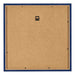 Cadre Photo 25x25cm Bleu Foncé Patiné MDF Bologna Arriere | Yourdecoration.fr