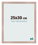 Cadre Photo 25x30 cm Rose Ancien MDF Bologna De Face Mesure | Yourdecoration.fr