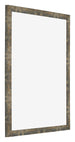 Cadre Photo 25x30cm Bleu Or Mélangé MDF Bologna De Face Oblique | Yourdecoration.fr