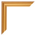 Cadre Photo 25x30cm Or Mat MDF Lazio Detail Coin | Yourdecoration.fr