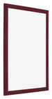 Cadre Photo 25x30cm Vin Rouge Patine MDF Bologna De Face Oblique | Yourdecoration.fr