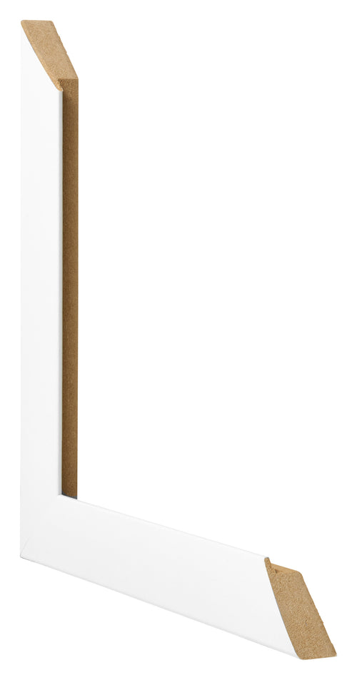 Cadre Photo 25x35cm Blanc Vintage MDF Pisa Detail Intersection | Yourdecoration.fr