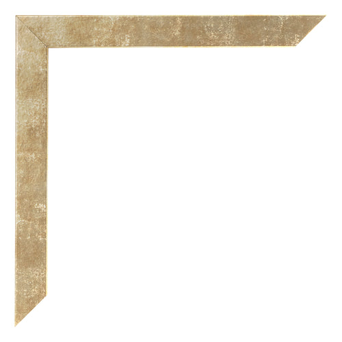 Cadre Photo 25x35cm Or Antique MDF Bologna Detail Coin | Yourdecoration.fr
