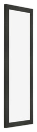 Cadre Photo 25x75cm Anthracite MDF Bologna De Face Oblique | Yourdecoration.fr