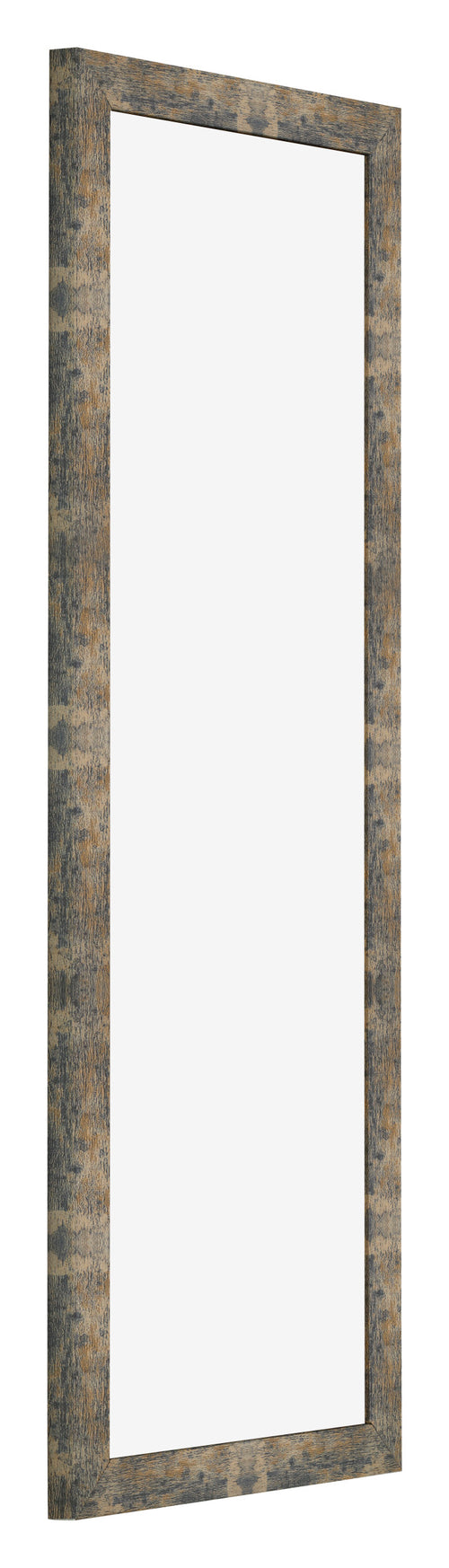 Cadre Photo 25x75cm Bleu Or Mélangé MDF Bologna De Face Oblique | Yourdecoration.fr