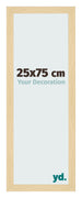 Cadre Photo 25x75cm Hêtre Décor MDF Bologna De Face Mesure | Yourdecoration.fr