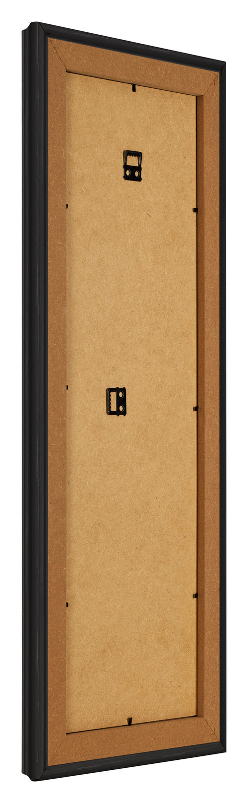 Cadre Photo 25x75cm Noir Grain de Bois MDF Lazio Arriere Oblique | Yourdecoration.fr