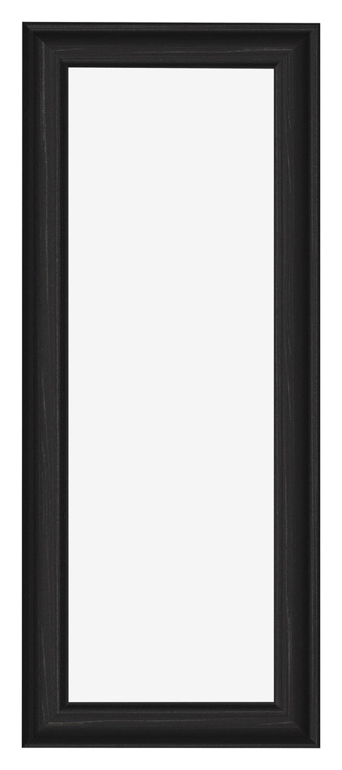 Cadre Photo 25x75cm Noir Grain de Bois MDF Lazio De Face | Yourdecoration.fr