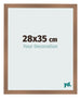 Cadre Photo 28x35cm Cuivre Décor MDF Bologna De Face Mesure | Yourdecoration.fr