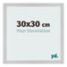 Cadre Photo 30x30cm Acier Inoxydable MDF Bologna De Face Mesure | Yourdecoration.fr