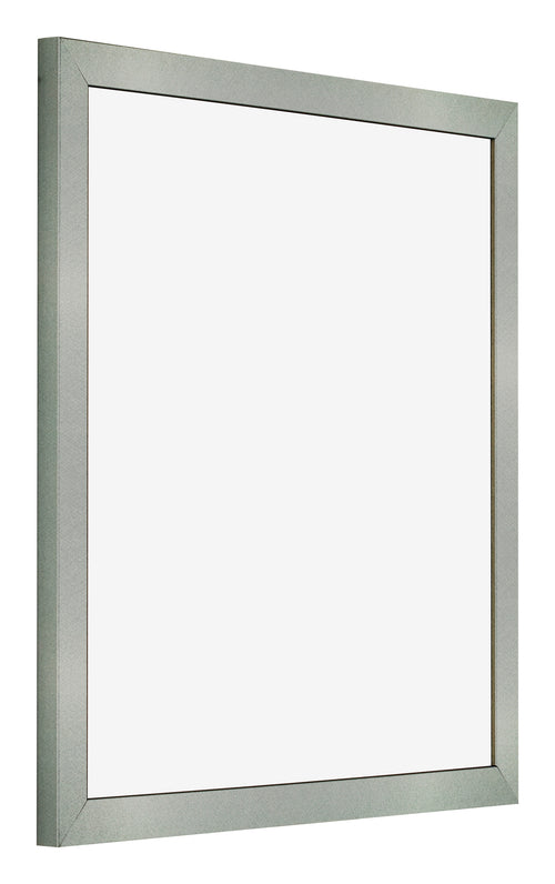 Cadre Photo 30x30cm Aluminium Brossé MDF Bologna De Face Oblique | Yourdecoration.fr