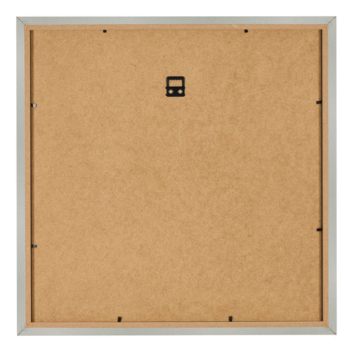 Cadre Photo 30x30cm Argent Mat MDF Bologna Arriere | Yourdecoration.fr
