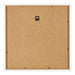 Cadre Photo 30x30cm Blanc Brillant MDF Bologna Arriere | Yourdecoration.fr