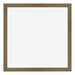 Cadre Photo 30x30cm Bronze Décor MDF Bologna De Face | Yourdecoration.fr