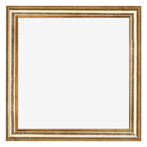 Cadre Photo 30x30cm Or Antique MDF Lazio De Face | Yourdecoration.fr