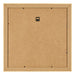 Cadre Photo 30x30cm Or Vintage MDF Pisa Arriere | Yourdecoration.fr