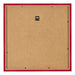 Cadre Photo 30x30cm Rouge MDF Bologna Arriere | Yourdecoration.fr
