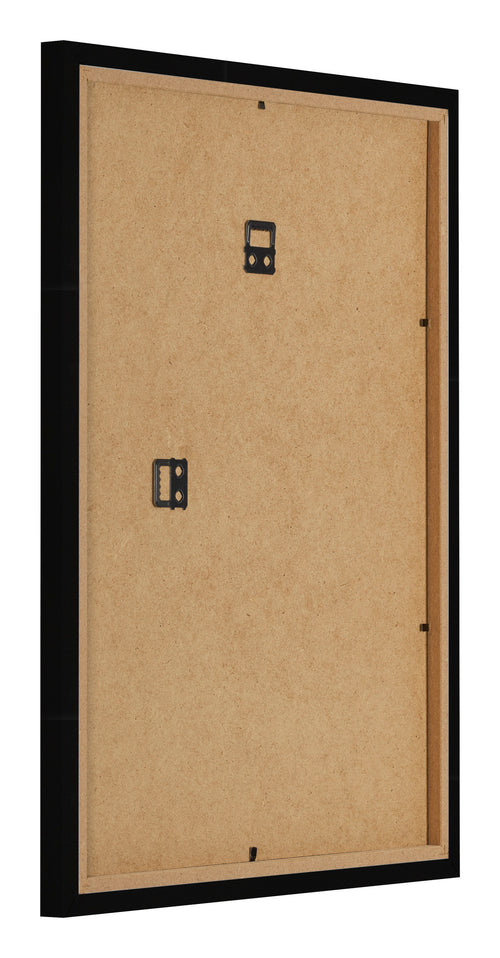 Cadre Photo 30x40cm Noir Brillant MDF Bologna Arriere Oblique | Yourdecoration.fr