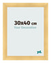 Cadre Photo 30x40cm Or Vintage MDF Pisa De Face Mesure | Yourdecoration.fr