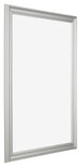 Cadre Photo 30x42cm Argent Mat MDF Lazio De Face Oblique | Yourdecoration.fr