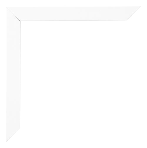 Cadre Photo 30x42cm Blanc Mat MDF Bologna Detail Coin | Yourdecoration.fr