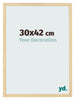 Cadre Photo 30x42cm Hêtre Décor MDF Bologna De Face Mesure | Yourdecoration.fr