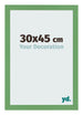 Cadre Photo 30x45 cm Vert MDF Bologna De Face Mesure | Yourdecoration.fr