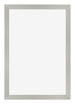 Cadre Photo 30x45cm Argent Mat MDF Bologna De Face | Yourdecoration.fr