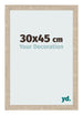 Cadre Photo 30x45cm Chêne Sonoma MDF Bologna De Face Mesure | Yourdecoration.fr