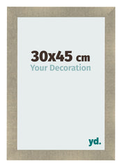 Cadre Photo 30x45cm Or Vintage MDF Pisa De Face Mesure | Yourdecoration.fr