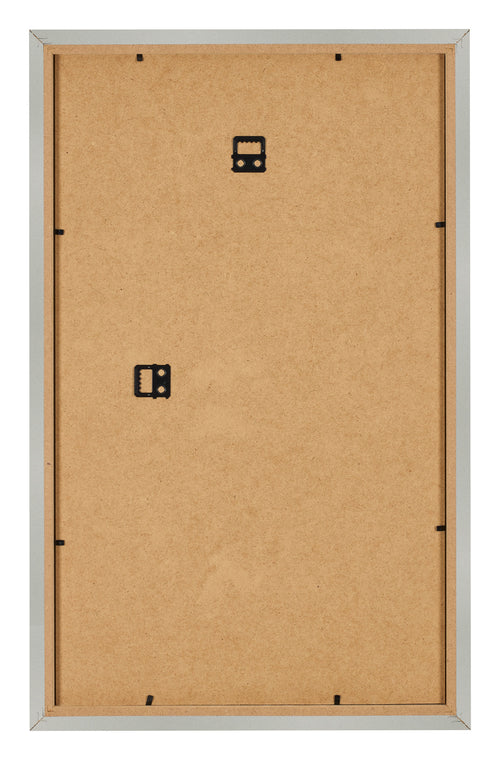 Cadre Photo 30x50cm Argent Mat MDF Bologna Arriere | Yourdecoration.fr