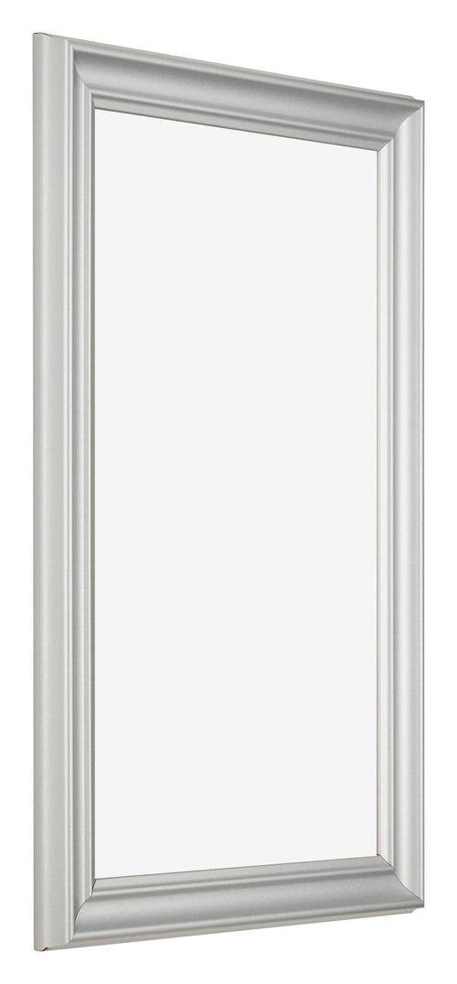 Cadre Photo 30x50cm Argent Mat MDF Lazio De Face Oblique | Yourdecoration.fr