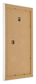 Cadre Photo 30x50cm Blanc Vintage MDF Pisa Arriere Oblique | Yourdecoration.fr