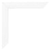 Cadre Photo 30x50cm Blanc Vintage MDF Pisa Detail Coin | Yourdecoration.fr