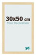 Cadre Photo 30x50cm Hêtre Décor MDF Bologna De Face Mesure | Yourdecoration.fr