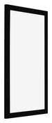 Cadre Photo 30x50cm Noir Brillant MDF Bologna De Face Oblique | Yourdecoration.fr