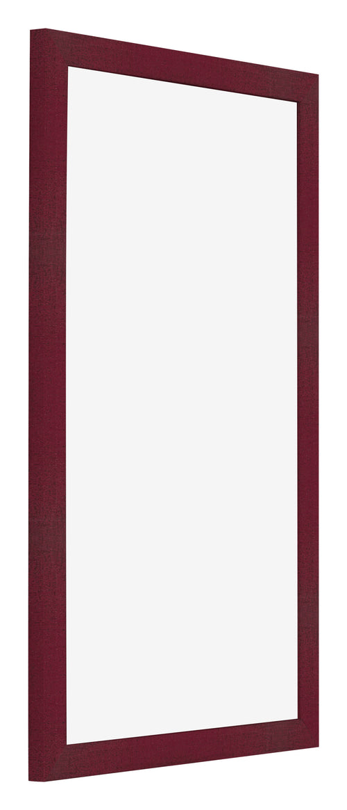 Cadre Photo 30x50cm Vin Rouge Patine MDF Bologna De Face Oblique | Yourdecoration.fr