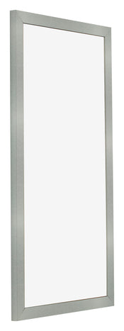 Cadre Photo 30x60cm Aluminium Brossé MDF Bologna De Face Oblique | Yourdecoration.fr