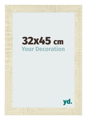 Cadre Photo 32x45cm Chene Sonoma MDF Pisa De Face Mesure | Yourdecoration.fr