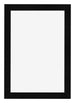 Cadre Photo 32x45cm Noir Argent Poli MDF Pisa De Face | Yourdecoration.fr