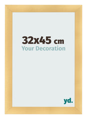 Cadre Photo 32x45cm Or Vintage MDF Pisa De Face Mesure | Yourdecoration.fr