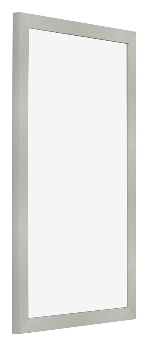 Cadre Photo 33x48cm Argent Mat MDF Bologna De Face Oblique | Yourdecoration.fr
