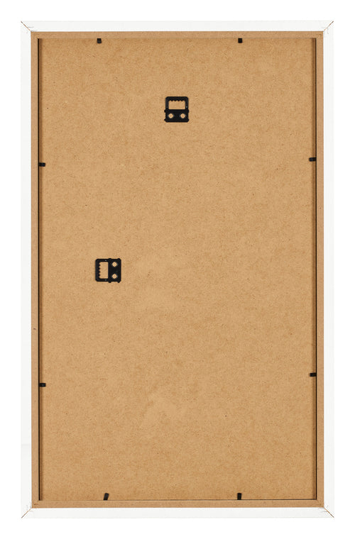 Cadre Photo 33x48cm Blanc Brillant MDF Bologna Arriere | Yourdecoration.fr