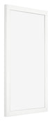 Cadre Photo 33x48cm Blanc Brillant MDF Bologna De Face Oblique | Yourdecoration.fr