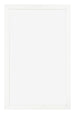 Cadre Photo 33x48cm Blanc Brillant MDF Bologna De Face | Yourdecoration.fr