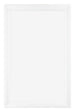 Cadre Photo 33x48cm Blanc Vintage MDF Pisa De Face | Yourdecoration.fr