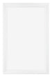 Cadre Photo 33x48cm Blanc Vintage MDF Pisa De Face | Yourdecoration.fr
