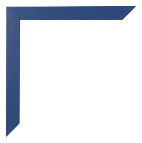 Cadre Photo 33x48cm Bleu Fonce MDF Bologna Detail Coin | Yourdecoration.fr