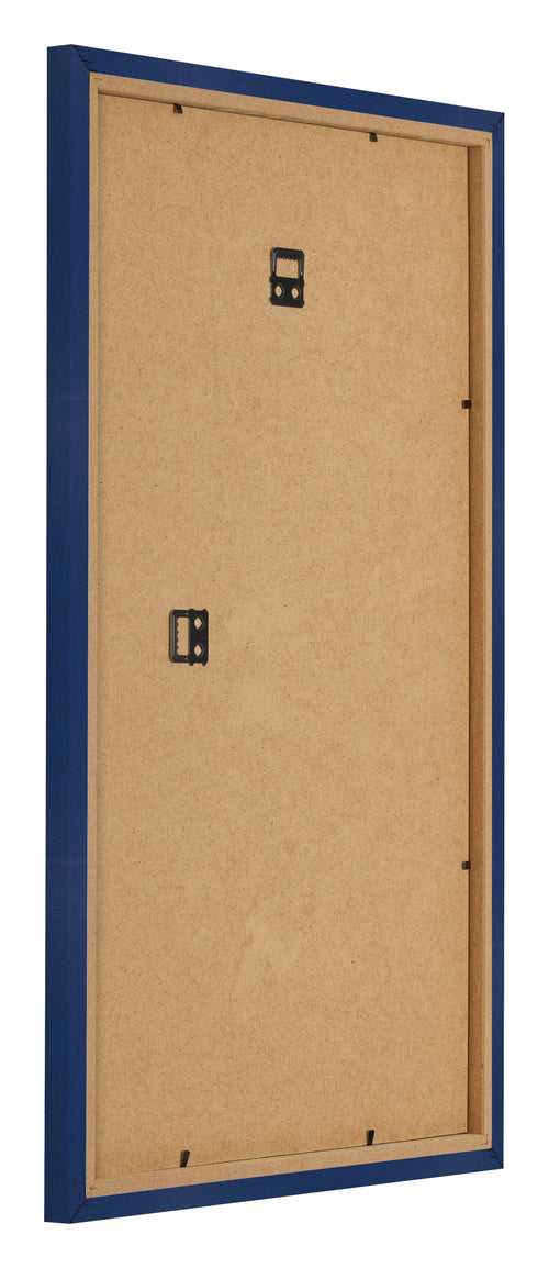 Cadre Photo 33x48cm Bleu Foncé Patiné MDF Bologna Arriere Oblique | Yourdecoration.fr